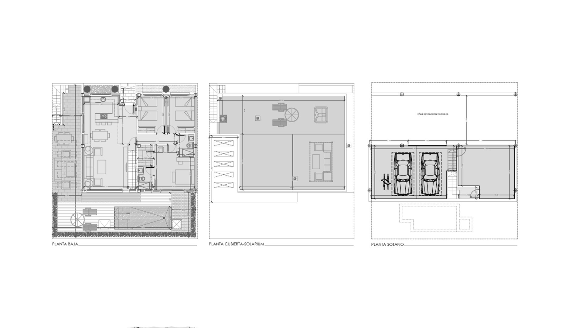 Villa floor plan, 3 bedrooms in Sunset Lake Views No. 5