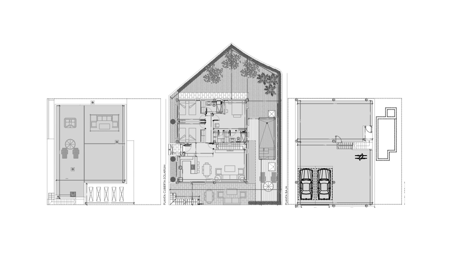 Villa floor plan, 3 bedrooms in Sunset Lake Views No. 3